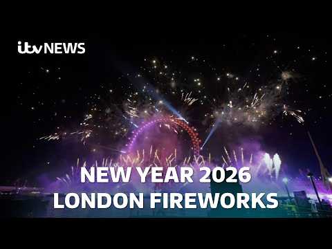 London New Year fireworks 2026 | ITV News