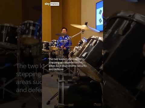 K-pop jam session with South Korea and Japan leaders