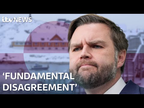 US and Denmark ‘agree to disagree’ on Greenland after JD Vance meeting | ITV News