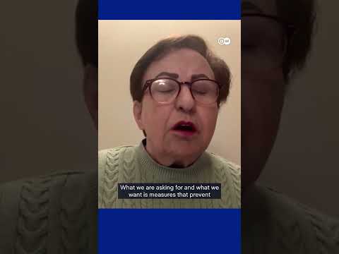 Iranian Nobel laureate calls on US to protect protesters | DW News