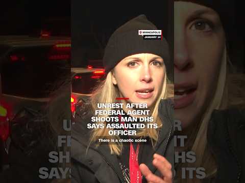 Unrest after federal agent shoots man DHS says assaulted its officer