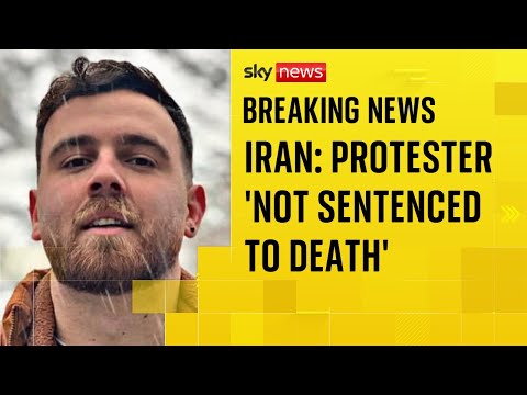 Protester Erfan Soltani not sentenced to death after fears of execution, says Tehran