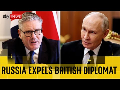 Russia expels British diplomat over spying allegations