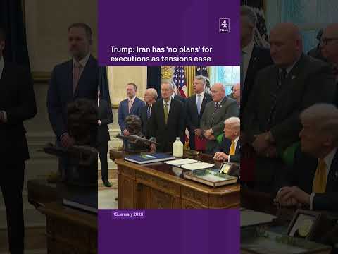 Trump: Iran has ‘no plans’ for executions