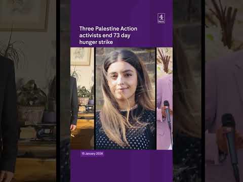 Palestine Action activists end 73-day hunger strike