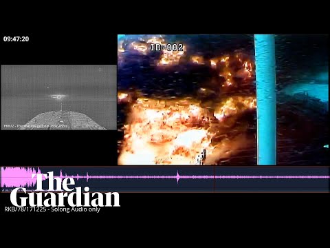 Court shown moment cargo ship crashes into oil tanker in North Sea