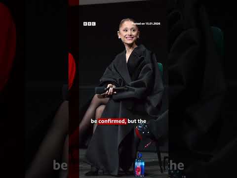 Ariana Grande and Jonathan Bailey are set to reunite on stage. #ArianaGrande #BBCNews