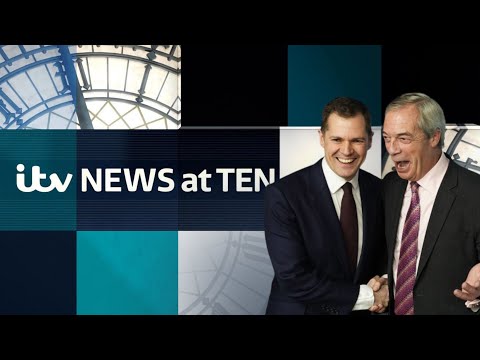 Watch News at Ten live – as Robert Jenrick defects to Nigel Farage’s Reform UK