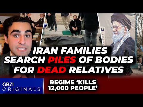‘I haven’t heard from my mum!’ Iran families search piled bodies as regime ‘kills 12,000 protesters’
