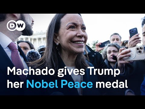 Diplomatic signal or political calculation? Venezuelans weigh Machado’s Trump gesture | DW News