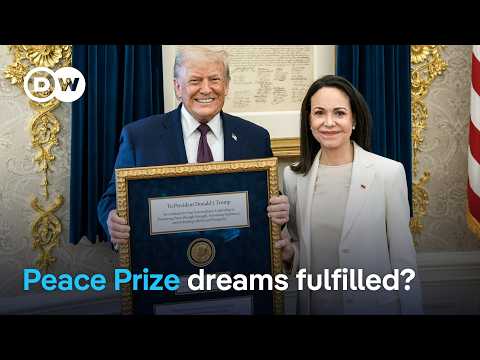 A transactional Nobel: Can Machado influence Trump’s efforts to shape Venezuela to her liking?