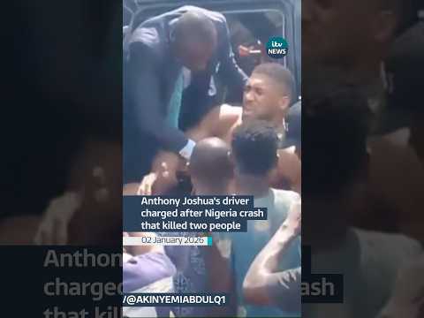 Anthony Joshua’s driver charged after Nigeria crash that killed two people #itvnews #shorts