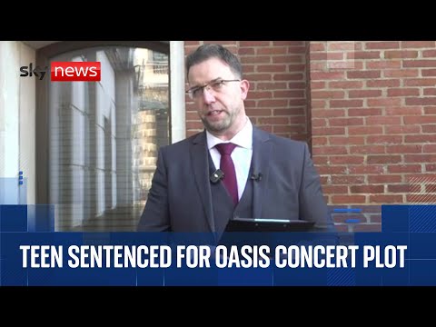 Teen inspired by Southport killer who planned attack on Oasis concert sentenced | Police statement
