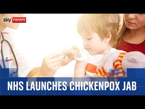 New chickenpox vaccination rolled out by the NHS