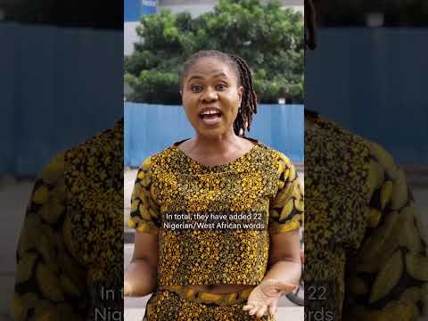 New Nigerian words added to the Oxford English Dictionary | DW News