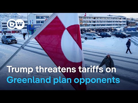 US delegation in Denmark to counter Trump’s threats | DW News