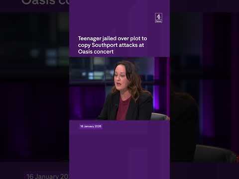 Teenager jailed over plot to copy Southport attacks at Oasis concert