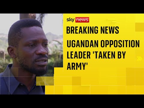 Presidential candidate Bobi Wine ‘forcibly removed from his house’