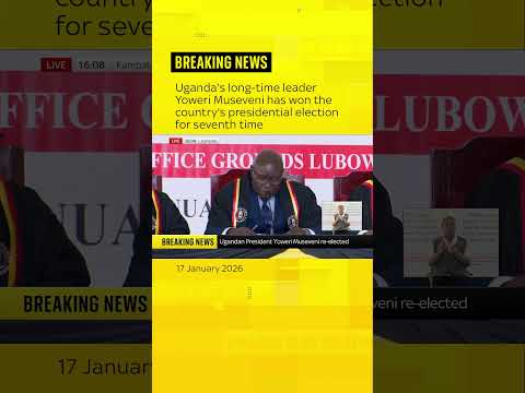 Ugandan long-time president wins election