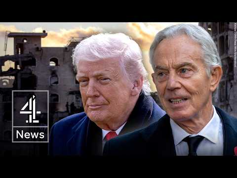 Former PM Tony Blair named on Trump’s Gaza ‘board of peace’