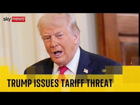 Trump threatens UK and seven other European countries with tariffs over Greenland