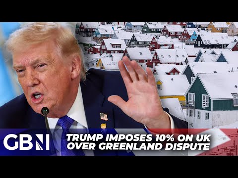 BREAKING: Trump threatens tariffs on ALL UK GOODS in ongoing Greenland dispute