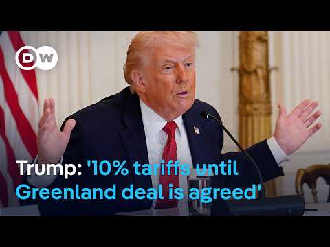 Macron denounces Trump’s ‘tariff threats’ | DW News