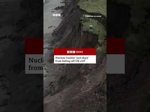 A Cold War-era bunker on the UK coast is nearing collapse due to coastal erosion. #UK #BBCNews