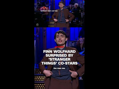 Finn Wolfhard’s ‘Stranger Things’ co-stars surprise him on ‘SNL’