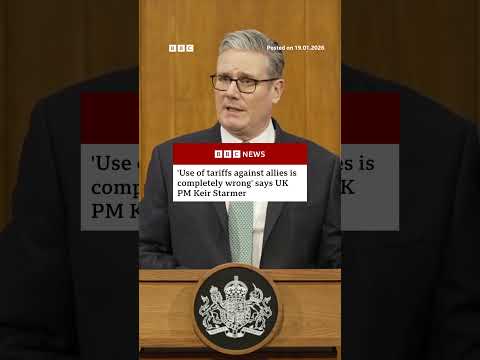 ‘Use of tariffs against allies is completely wrong’ says UK PM. #Greenland #UK #BBCNews