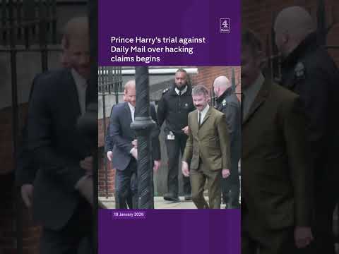 Prince Harry’s trial against Daily Mail over hacking claims begins
