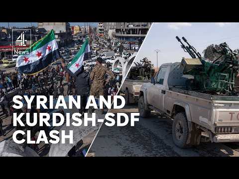 Syrian army and Kurdish-led SDF clash near ISIS prison despite ceasefire