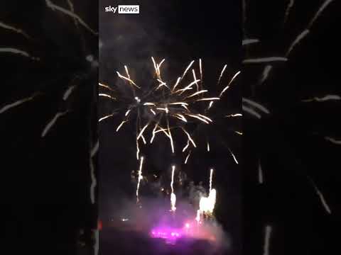 Scotland starts Hogmanay celebrations with a bang with New Year’s fireworks above Edinburgh Castle