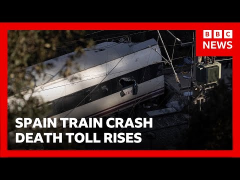 Death toll in Spain train crash rises as recovery continues | BBC News