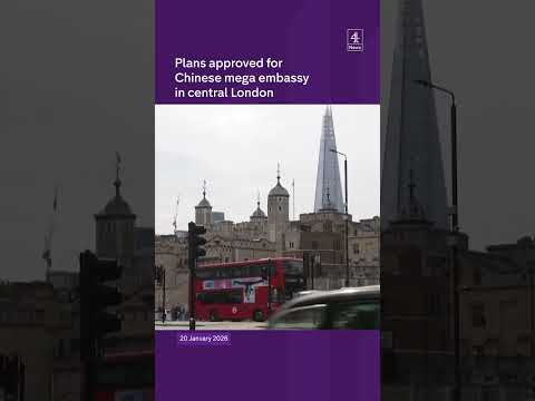 Chinese mega embassy approved