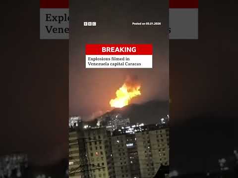 Donald Trump has ordered strikes on Caracas, officials tell CBS News. #Venezuela #BBCNews