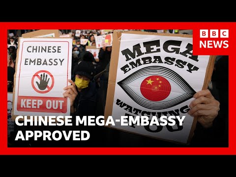 Chinese mega-embassy in London approved by UK government | BBC News