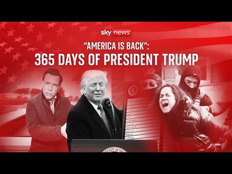 ‘America is back’: 365 days of President Trump