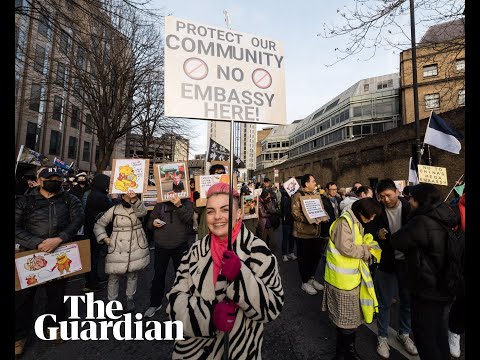 Residents hold presser following China’s mega embassy announcement – watch live