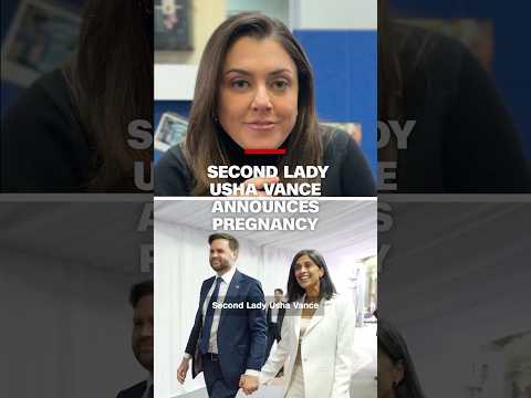 Second lady Usha Vance announces pregnancy