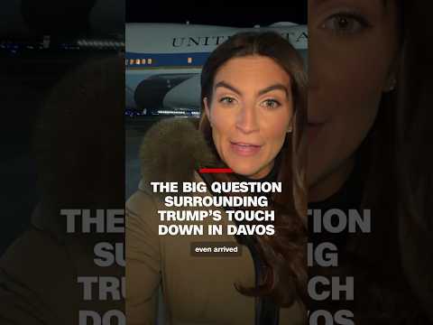 The big question surrounding Trump’s touch down in Davos