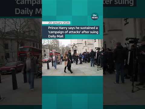 Mail publisher says Prince Harry and other claimants ‘clutching at straws’ #itvnews