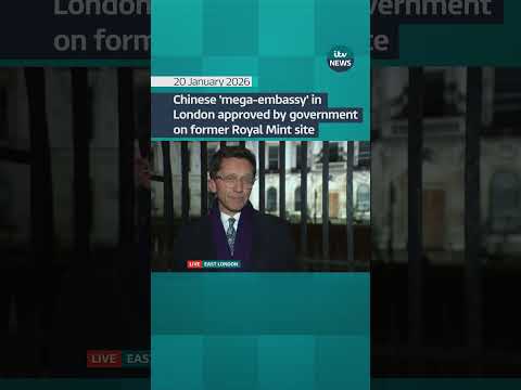 Chinese ‘mega-embassy’ in London approved by government on former Royal Mint site