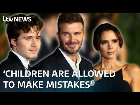 We asked David Beckham about his son Brooklyn’s bombshell Insta post
