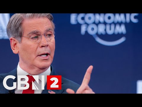 BREAKING: US Treasury Bessent gives a news briefing in Davos on WEF sidelines