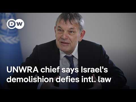 UN calls on Israel to stop demolishing UNWRA headquarters | DW News