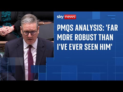 Starmer ‘far more robust’ over Trump than ever before | Beth Rigby on PMQs
