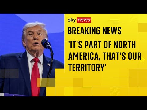 Trump says only US can guarantee Greenland’s security