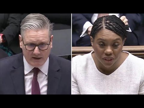 Starmer accuses Badenoch of naked opportunism by backing Trump on Chagos deal