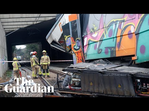 Train crash near Barcelona kills driver and injures dozens